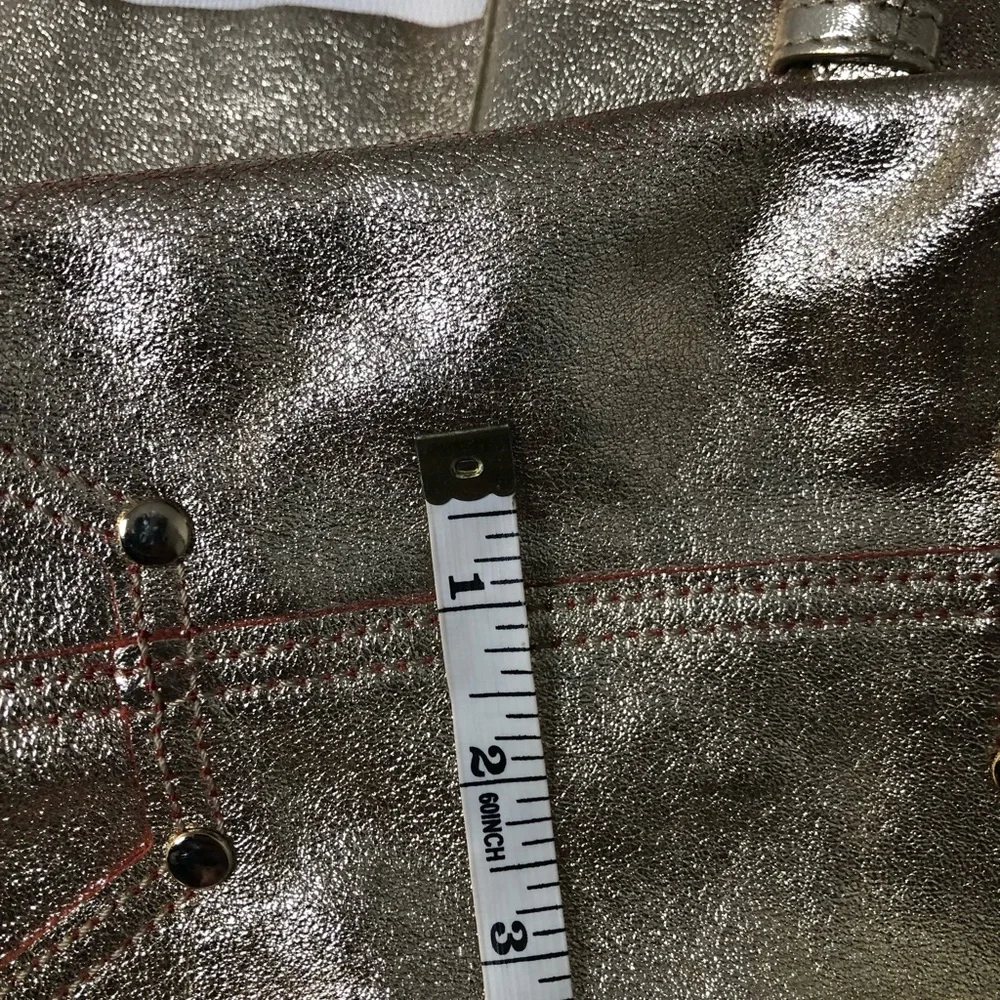 Tiffany & Co reversible gold suede leather tote bag - Picture 12 of 13